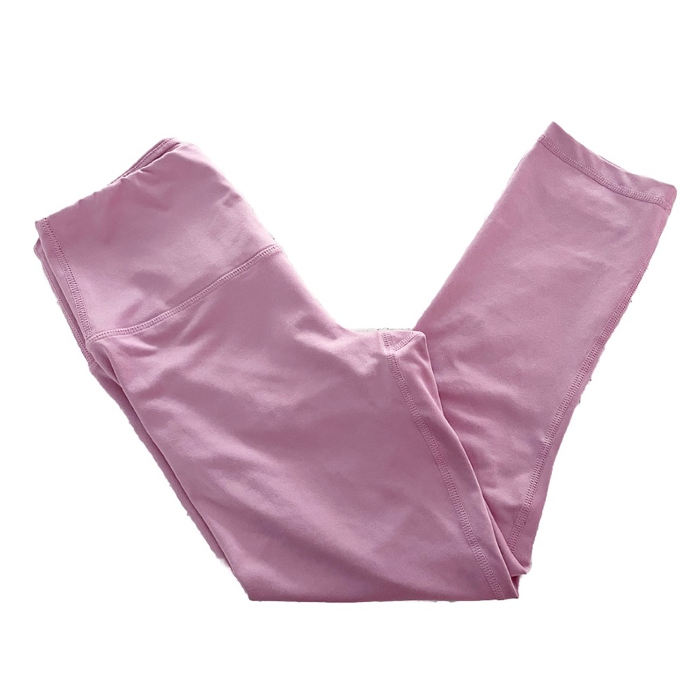 Velocity Leggings Yoga Active Wear Roan Rouge High Rise Capri Pants Pink Small